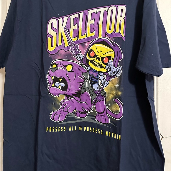 New SKELETOR Funko Pop! x Masters Of The Universe Men's T-Shirt size L,XL - Picture 2 of 4